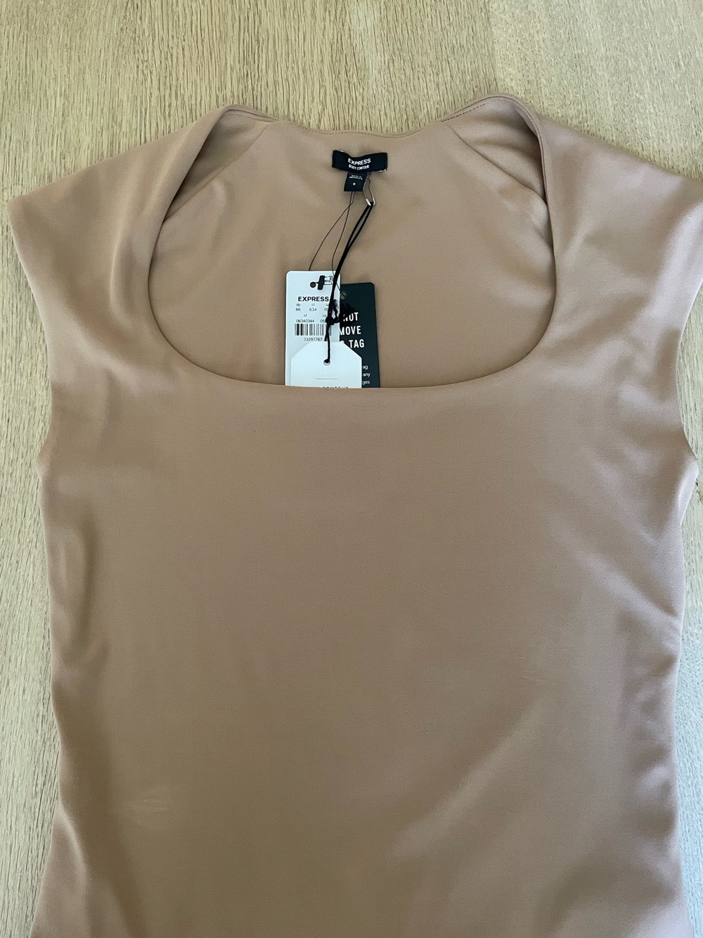 Express Nude bodysuit - body contour collection high compression- NEW WITH TAGS